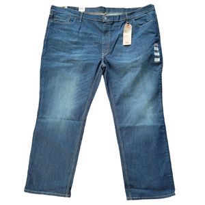 Levi's 541 Athletic Taper Stretch Denim Jeans 54 x 32